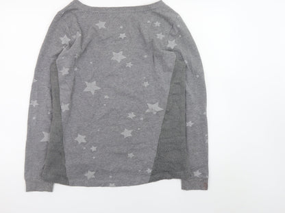 Womens UK Size M EDC Grey Pullover Jumper