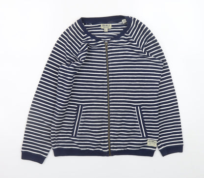 Womens UK Size 8 Jack Wills Blue Bomber Jacket