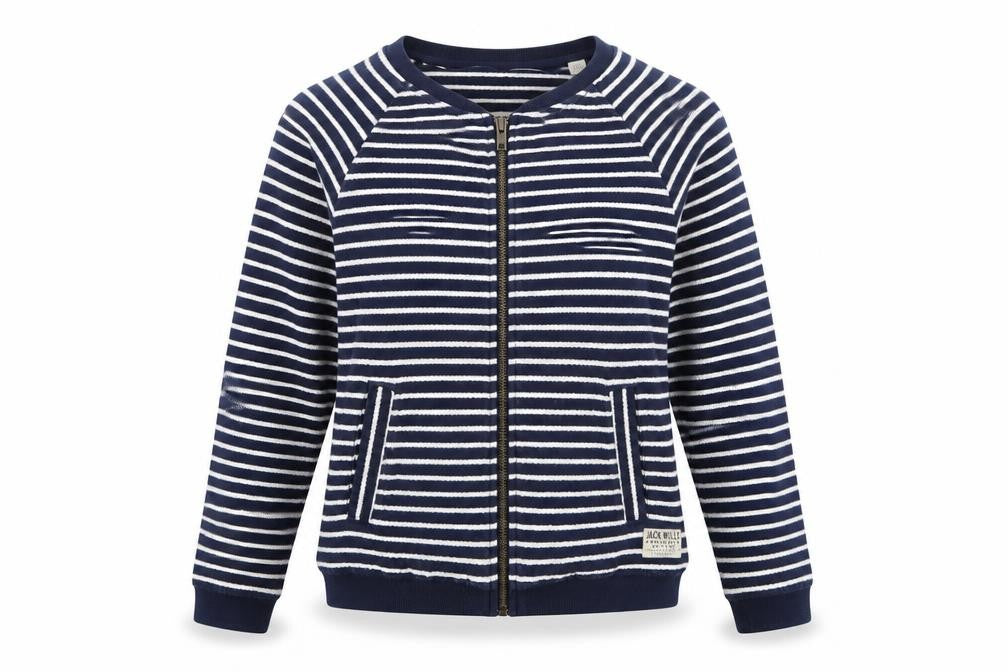 Womens UK Size 8 Jack Wills Blue Bomber Jacket