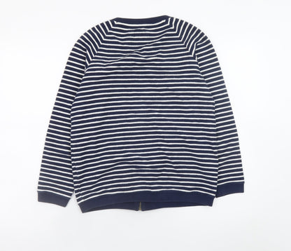 Womens UK Size 8 Jack Wills Blue Bomber Jacket