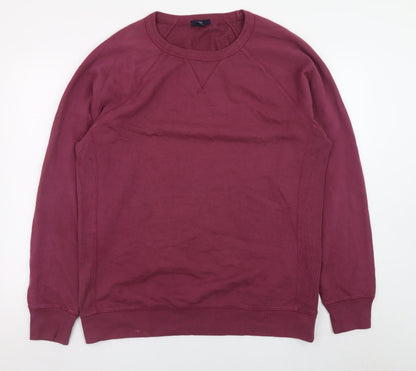 Mens UK Size XL Gap Red Pullover Sweatshirt