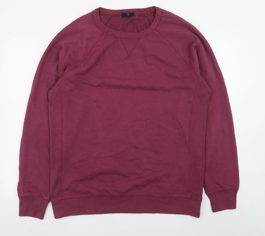 Mens UK Size XL Gap Red Pullover Sweatshirt