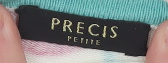 Womens UK Size M Precis Petite Multicoloured Cardigan Jumper