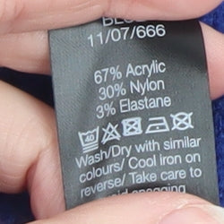 Womens UK Size 18 M&Co Blue Pullover Jumper