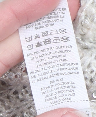 Womens UK Size 20 Atmosphere Ivory Pullover Jumper