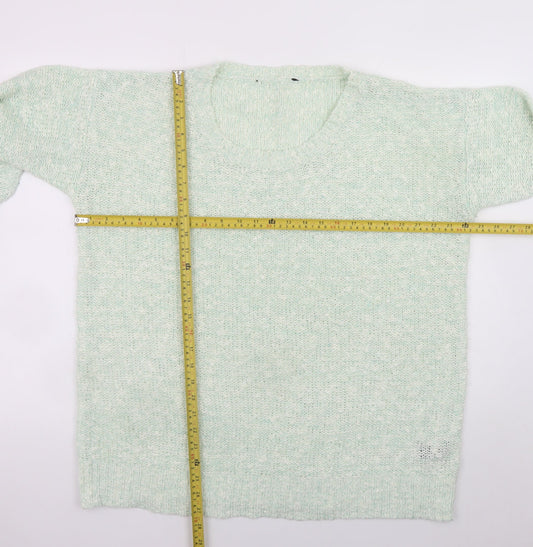 Womens UK Size 22 M&Co Green Pullover Jumper