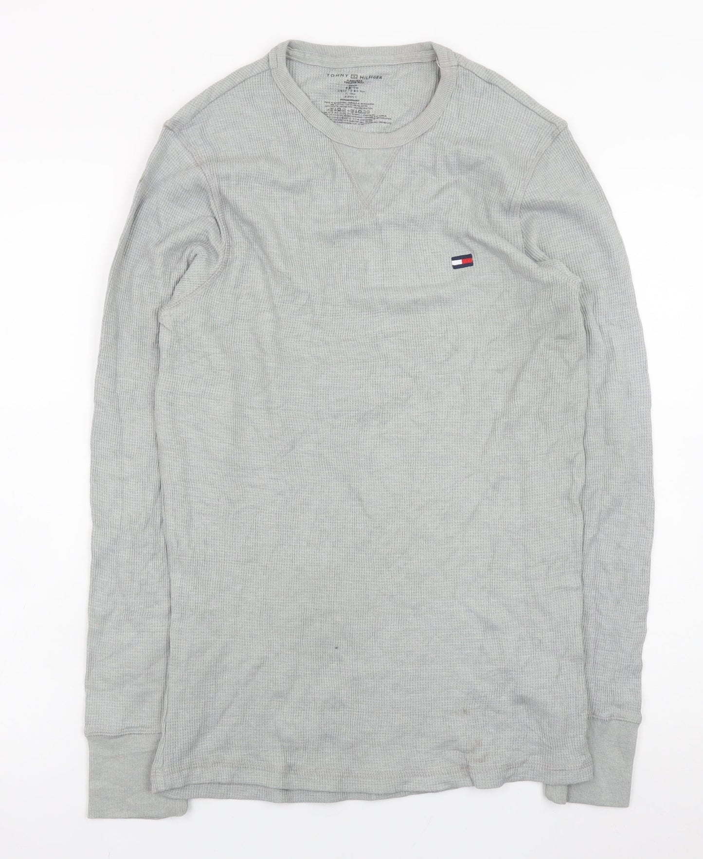 Mens UK Size S Tommy Hilfiger Grey  T-Shirt