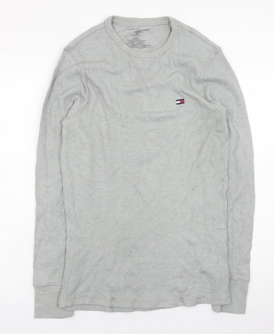 Mens UK Size S Tommy Hilfiger Grey  T-Shirt