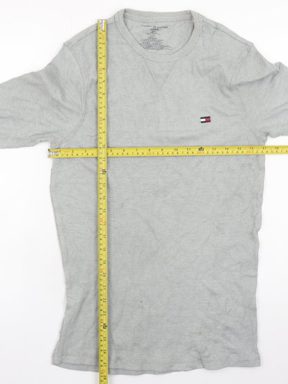 Mens UK Size S Tommy Hilfiger Grey  T-Shirt