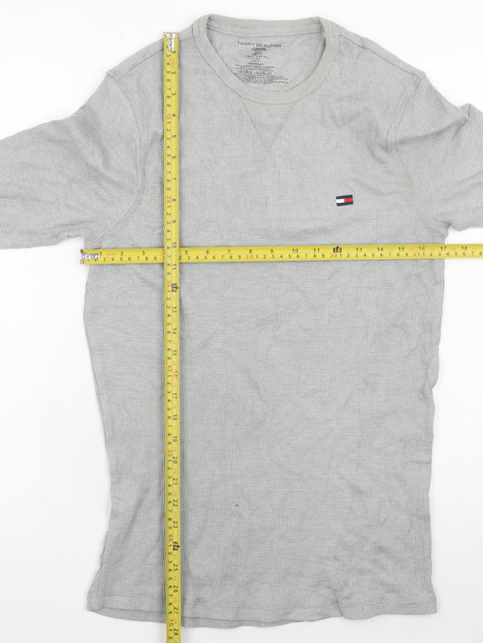 Mens UK Size S Tommy Hilfiger Grey  T-Shirt