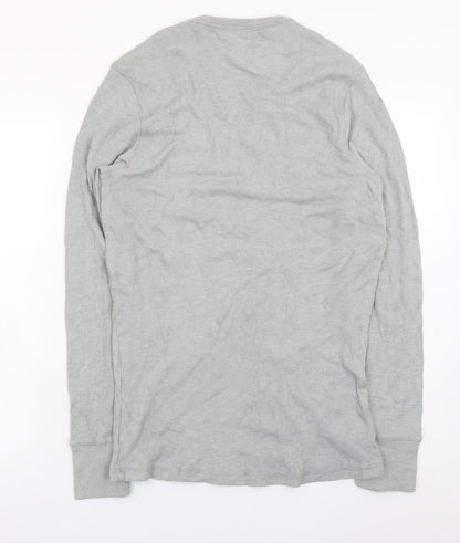 Mens UK Size S Tommy Hilfiger Grey  T-Shirt
