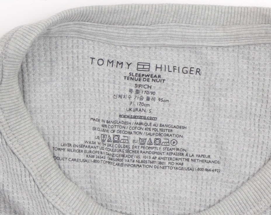 Mens UK Size S Tommy Hilfiger Grey  T-Shirt
