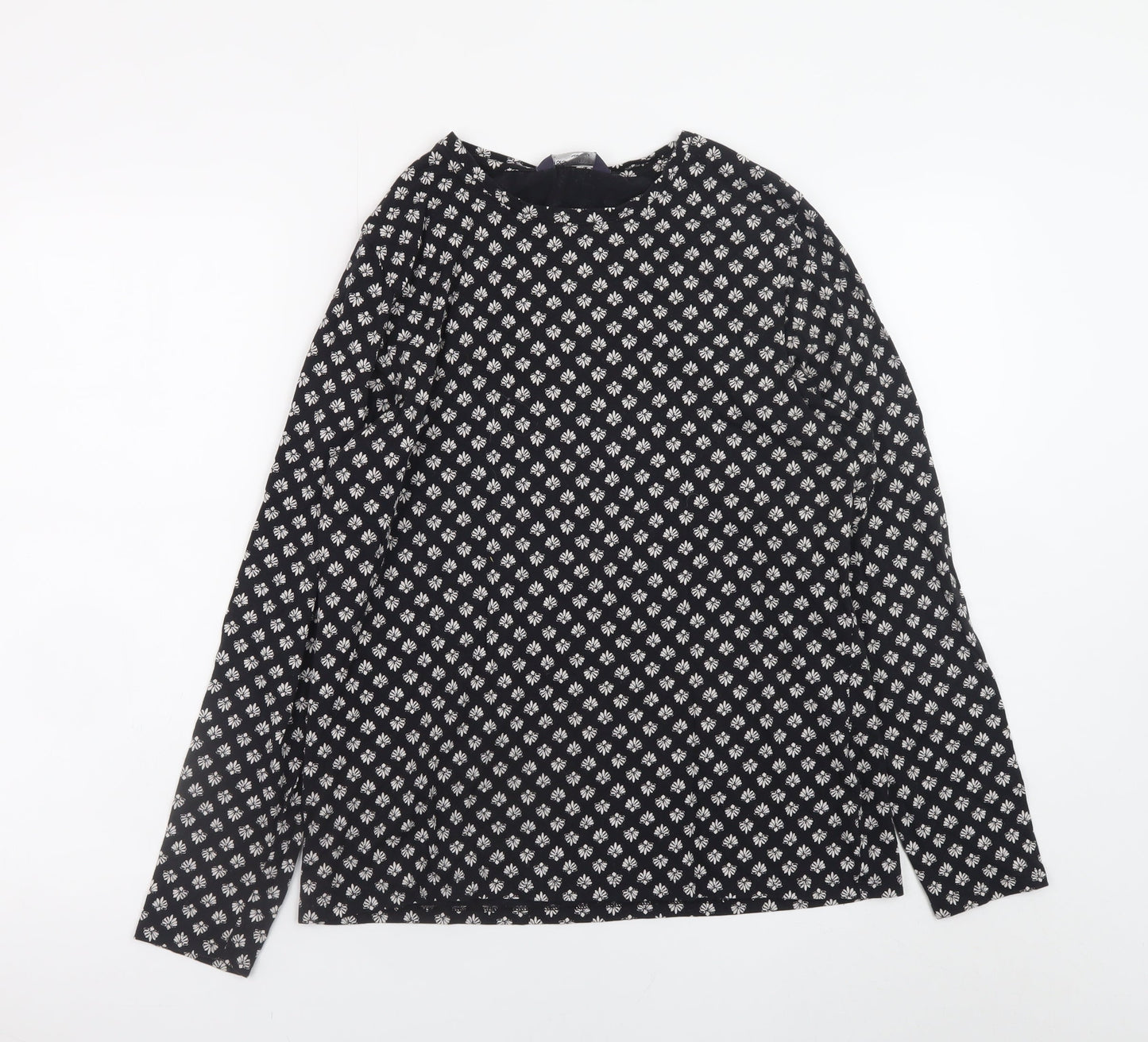 Womens UK Size 16 Marks and Spencer Black Basic Blouse