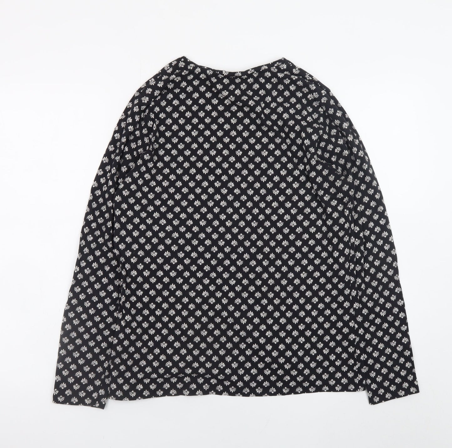 Womens UK Size 16 Marks and Spencer Black Basic Blouse