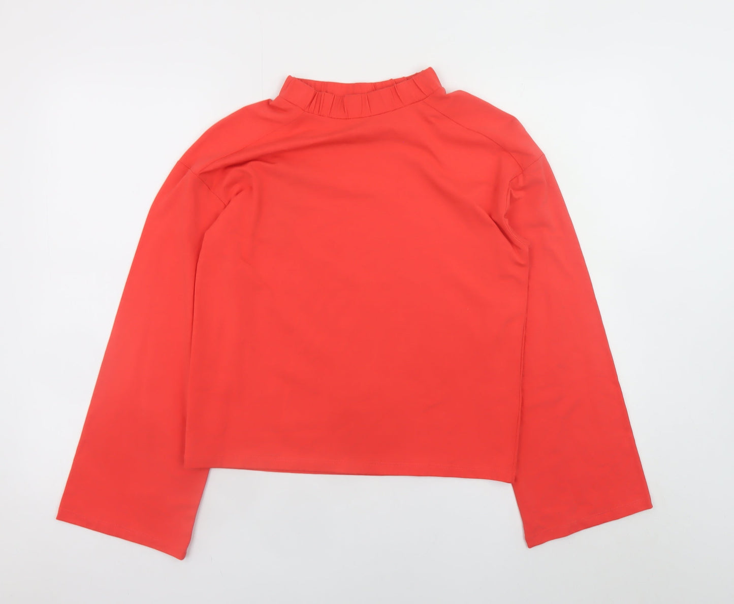 Womens UK Size 6 Oliver Bonas Red Basic T-Shirt