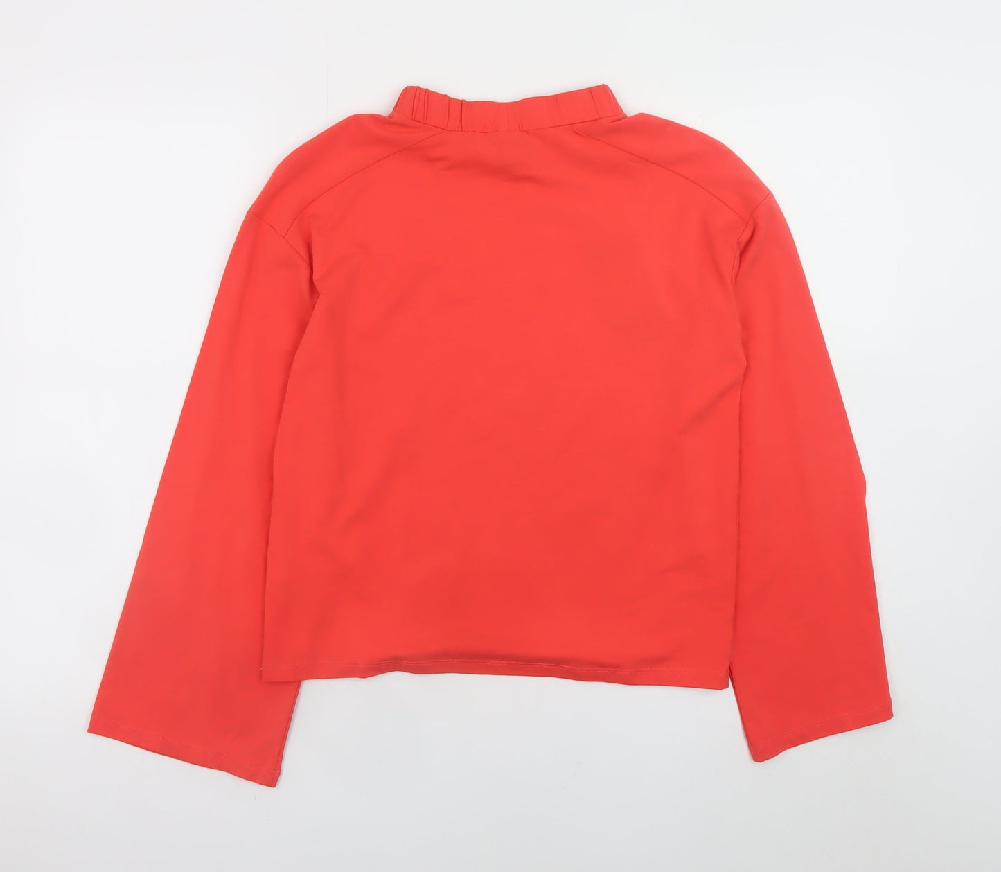 Womens UK Size 6 Oliver Bonas Red Basic T-Shirt