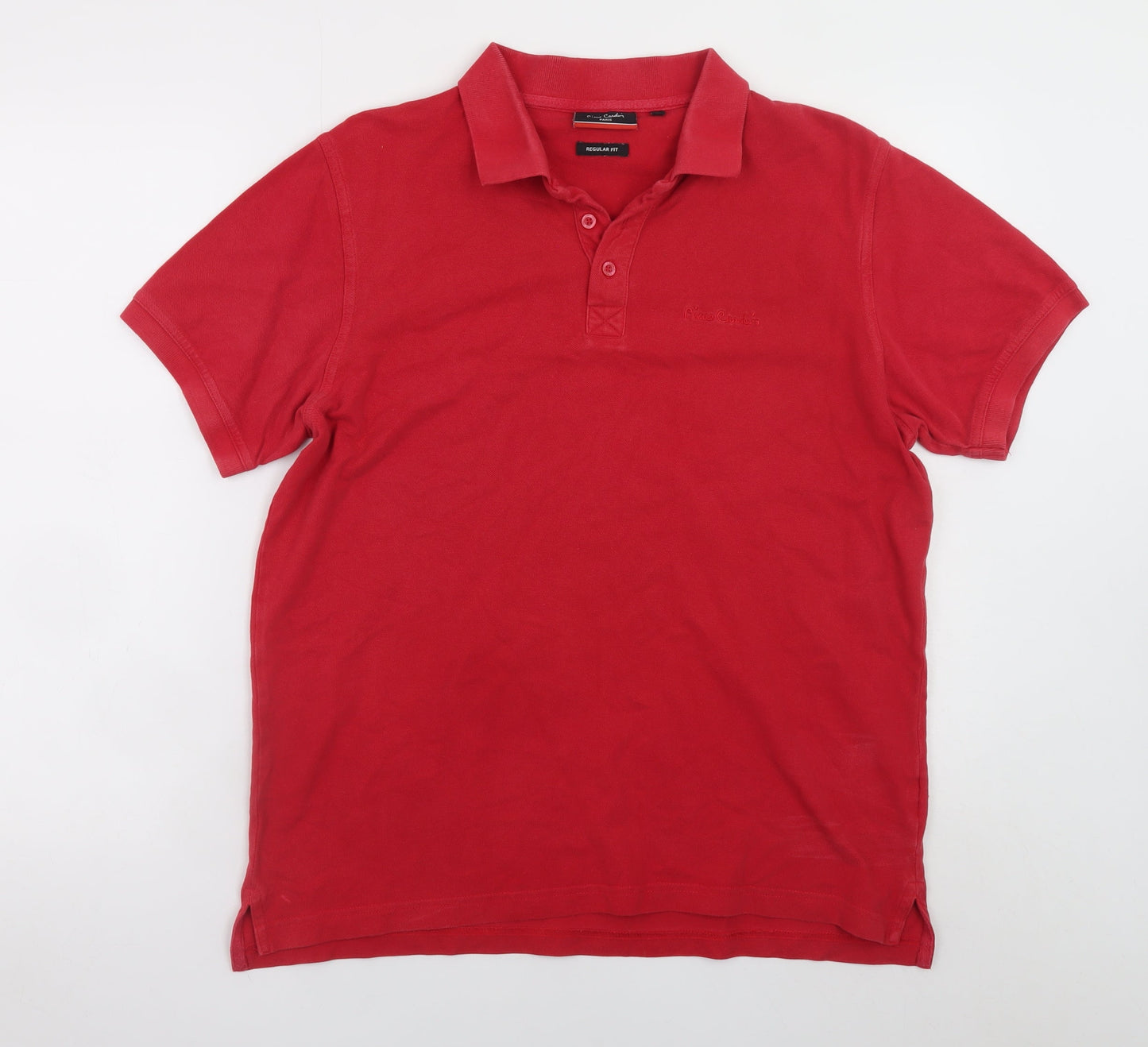 Mens UK Size L Pierre Cardin Cotton Polo Shirt