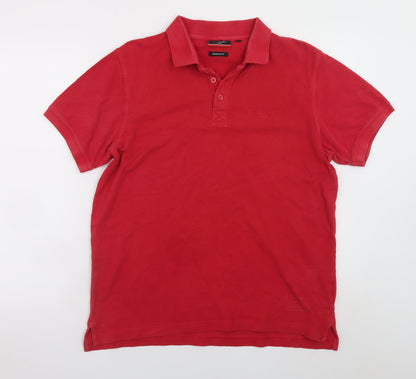 Mens UK Size L Pierre Cardin Cotton Polo Shirt