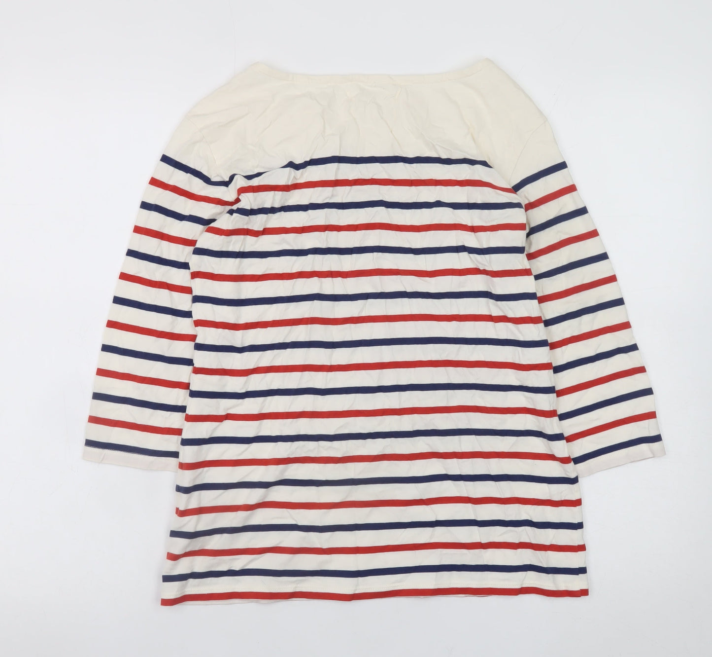 Womens UK Size 8 Seasalt Multicoloured Basic T-Shirt