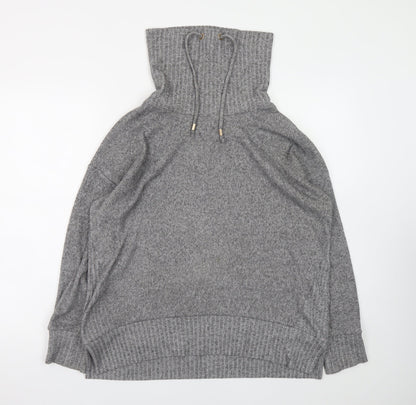 Womens UK Size 12 F&F Grey Pullover Jumper