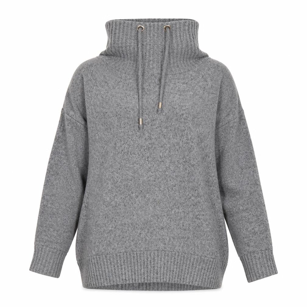 Womens UK Size 12 F&F Grey Pullover Jumper