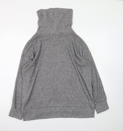 Womens UK Size 12 F&F Grey Pullover Jumper