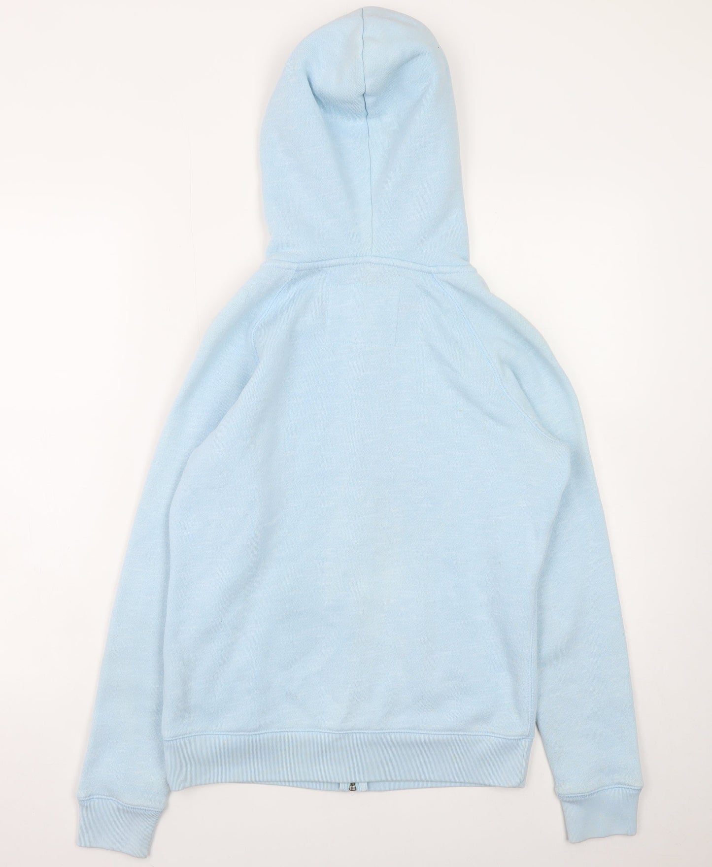 Womens UK Size 10 Jack Wills Blue Full Zip Hoodie