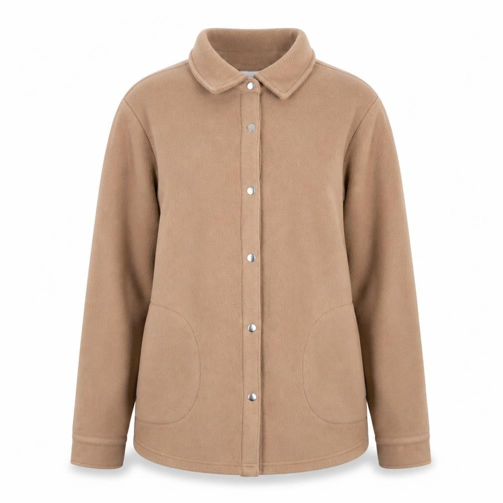Womens UK Size S Denim & Co. Beige Basic Jacket