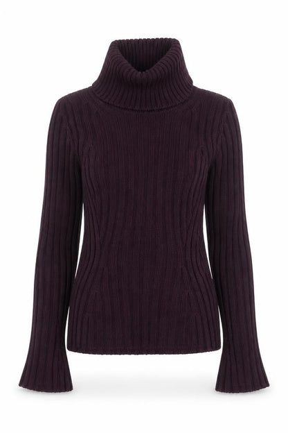 Womens UK Size 10 Marks and Spencer Purple Pullover Jumper