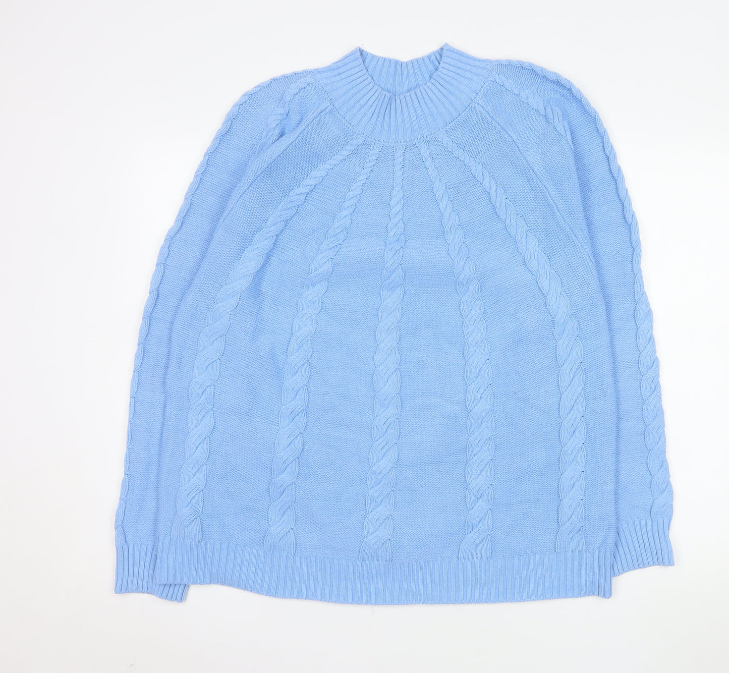 Womens UK Size 2XL Bloomings Blue Pullover Jumper