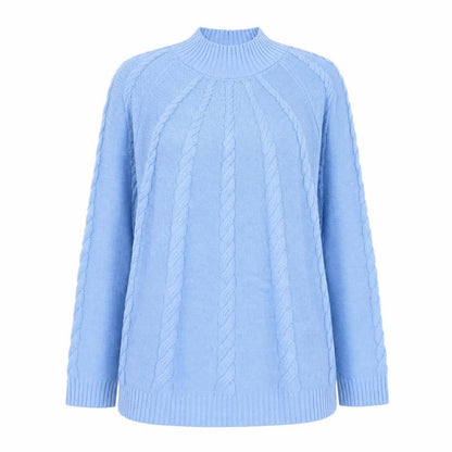Womens UK Size 2XL Bloomings Blue Pullover Jumper