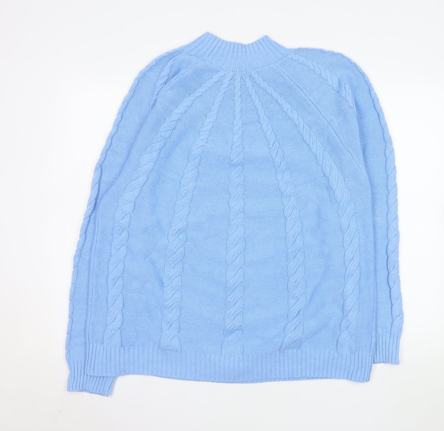 Womens UK Size 2XL Bloomings Blue Pullover Jumper