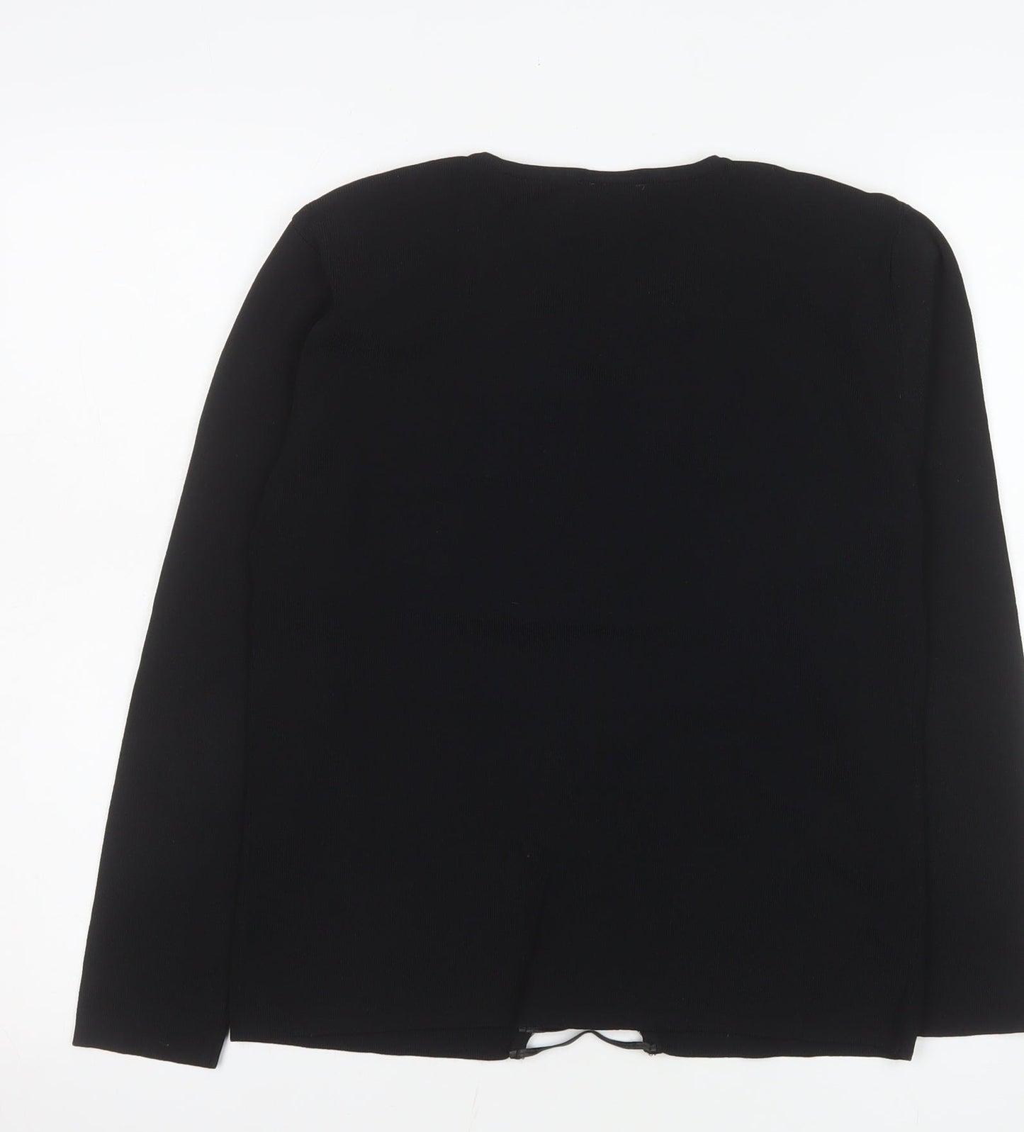 Womens UK Size S Roman Originals Black Basic Blouse