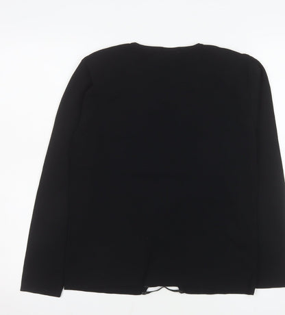 Womens UK Size S Roman Originals Black Basic Blouse