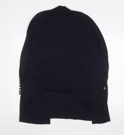 Womens UK Size S Wallis Black Cardigan Jumper