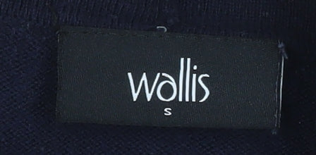 Womens UK Size S Wallis Black Cardigan Jumper