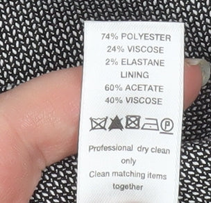 Womens UK Size 14 Principles Regular Grey Suit Jacket