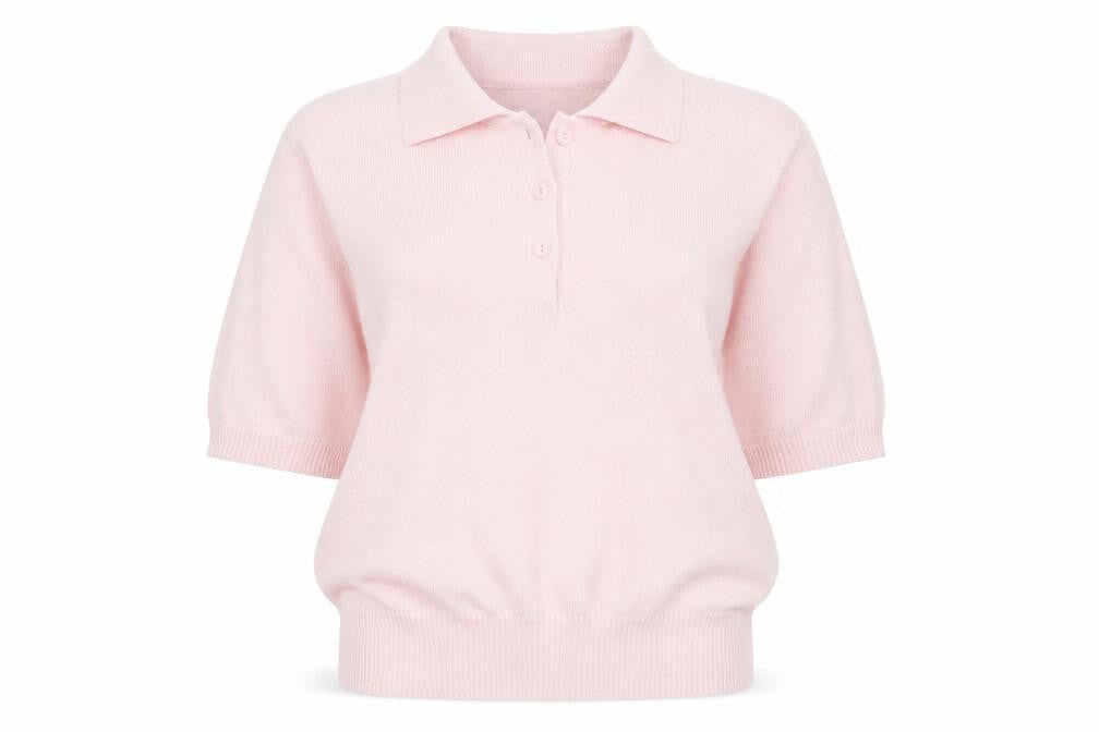 Womens UK Size M Country Collection Pink Basic Polo