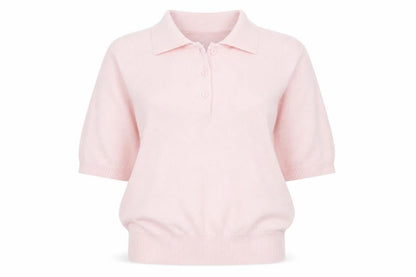 Womens UK Size M Country Collection Pink Basic Polo