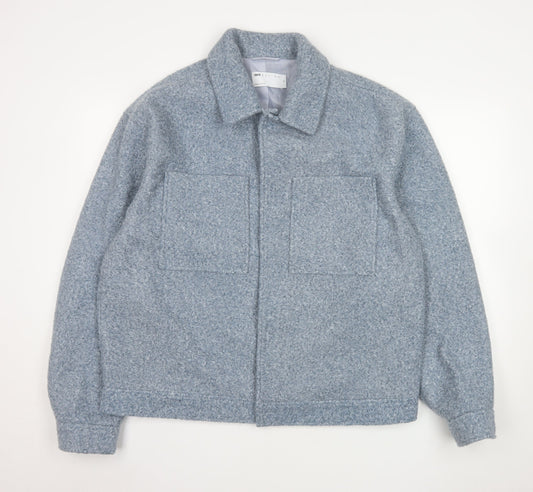 Mens UK Size M ASOS DESIGN Grey Basic Jacket