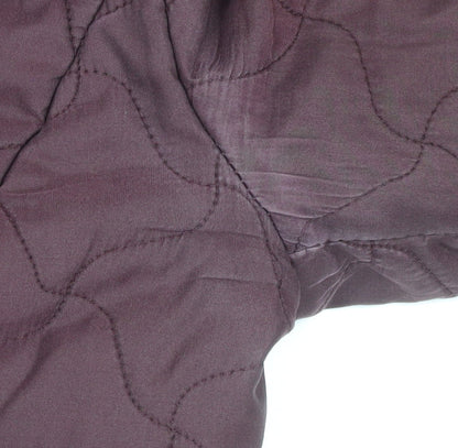 Womens UK Size 10 Viyella Brown Quilted Coat