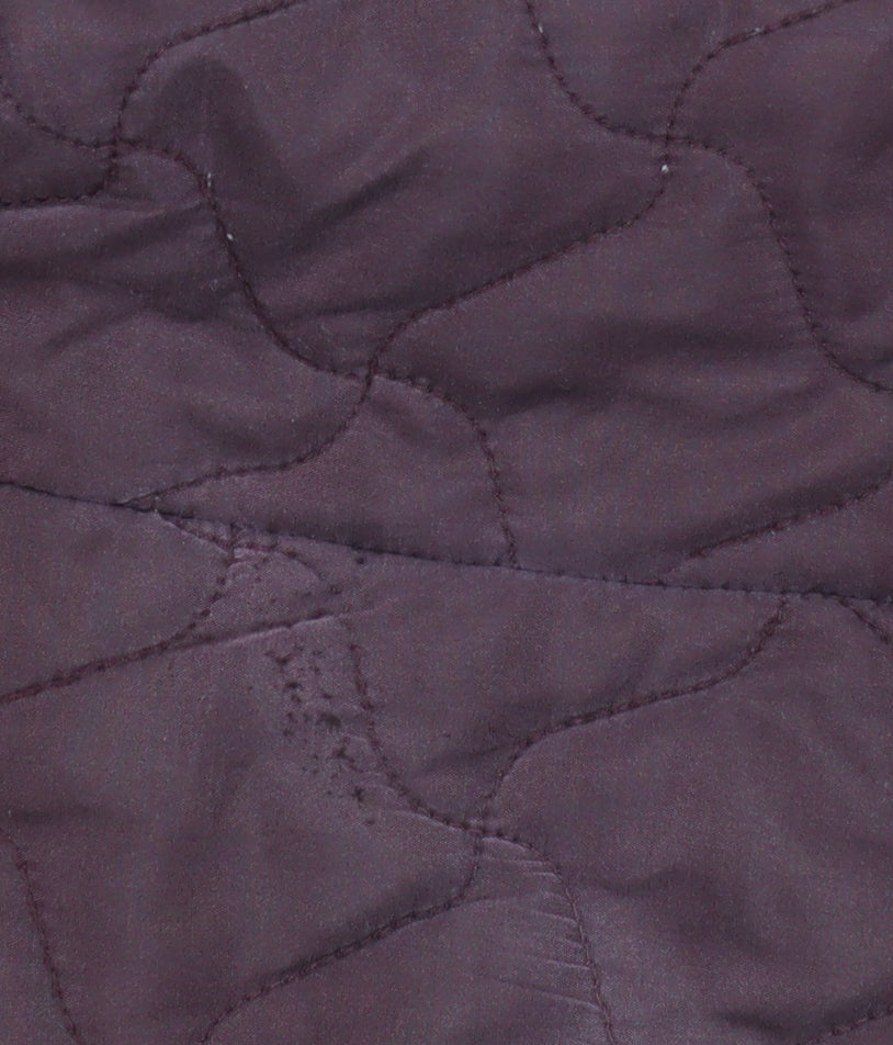 Womens UK Size 10 Viyella Brown Quilted Coat