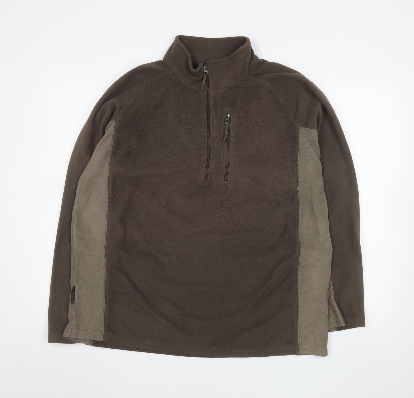 Mens UK Size XL Mountain Warehouse Brown Pullover Sweatshirt