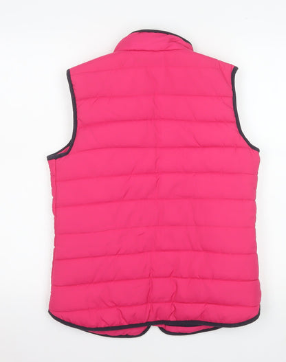 Womens UK Size 8 TU Pink Puffer Jacket