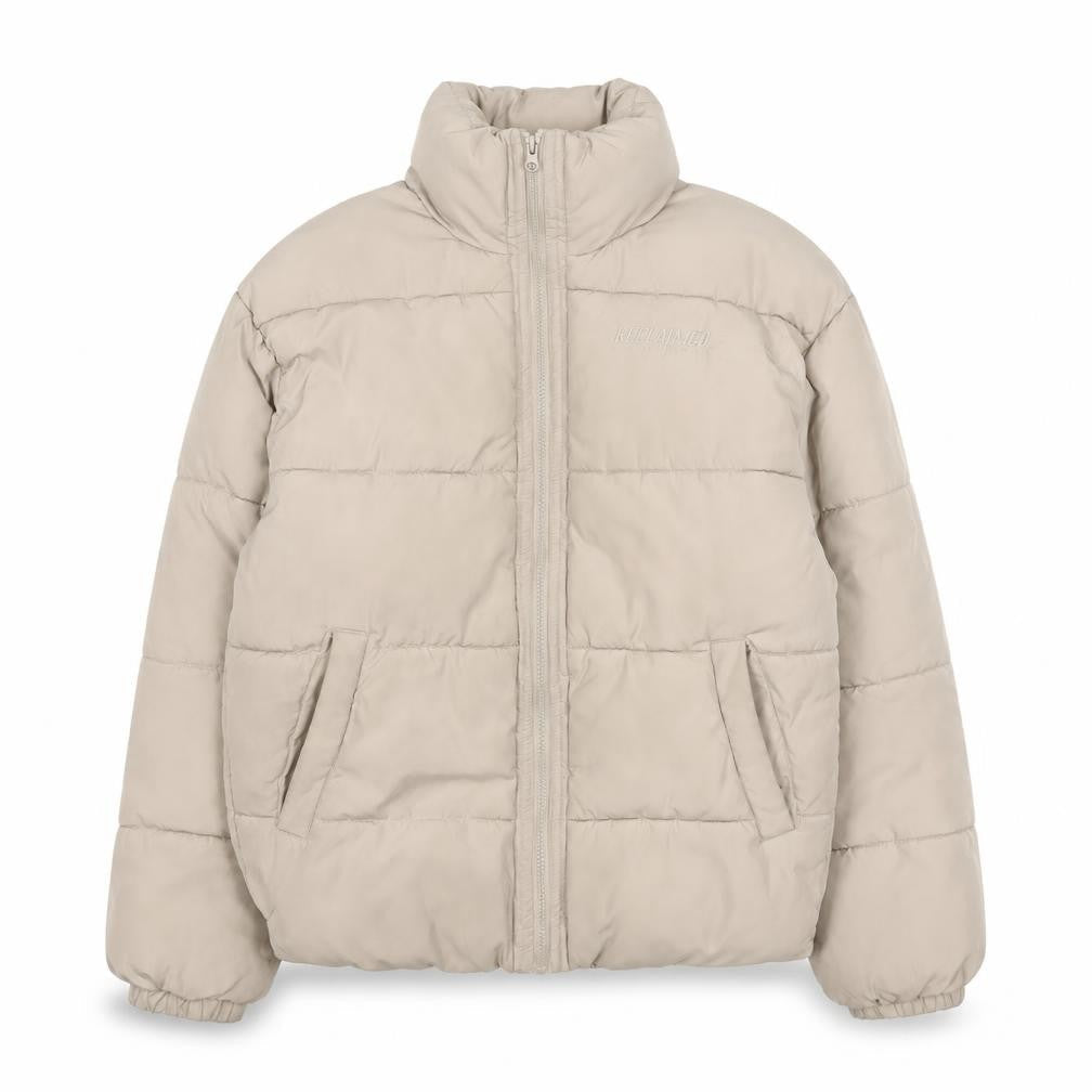 Womens UK Size XS Reclaimed Vintage Beige Puffer Jacket