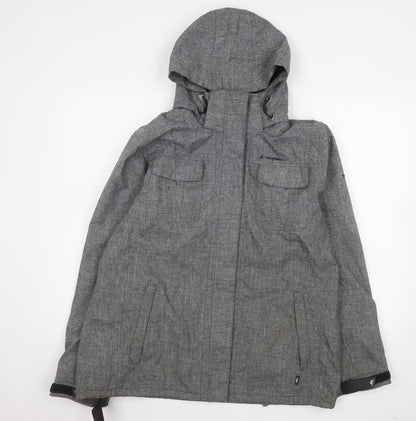 Trespass Men's Grey Waterproof Hooded Outdoor Jacket XL