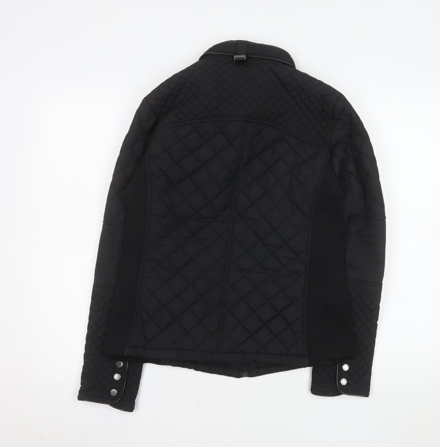 Womens UK Size M Weatherproof Black Quilted Coat