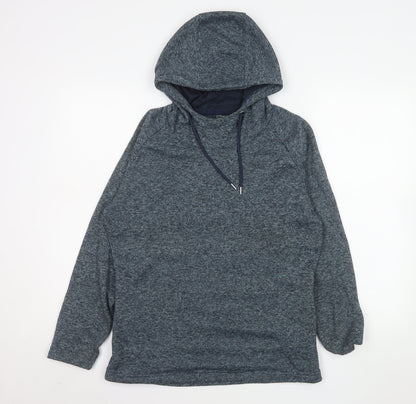 Womens UK Size 10 Trespass Blue Pullover Hoodie