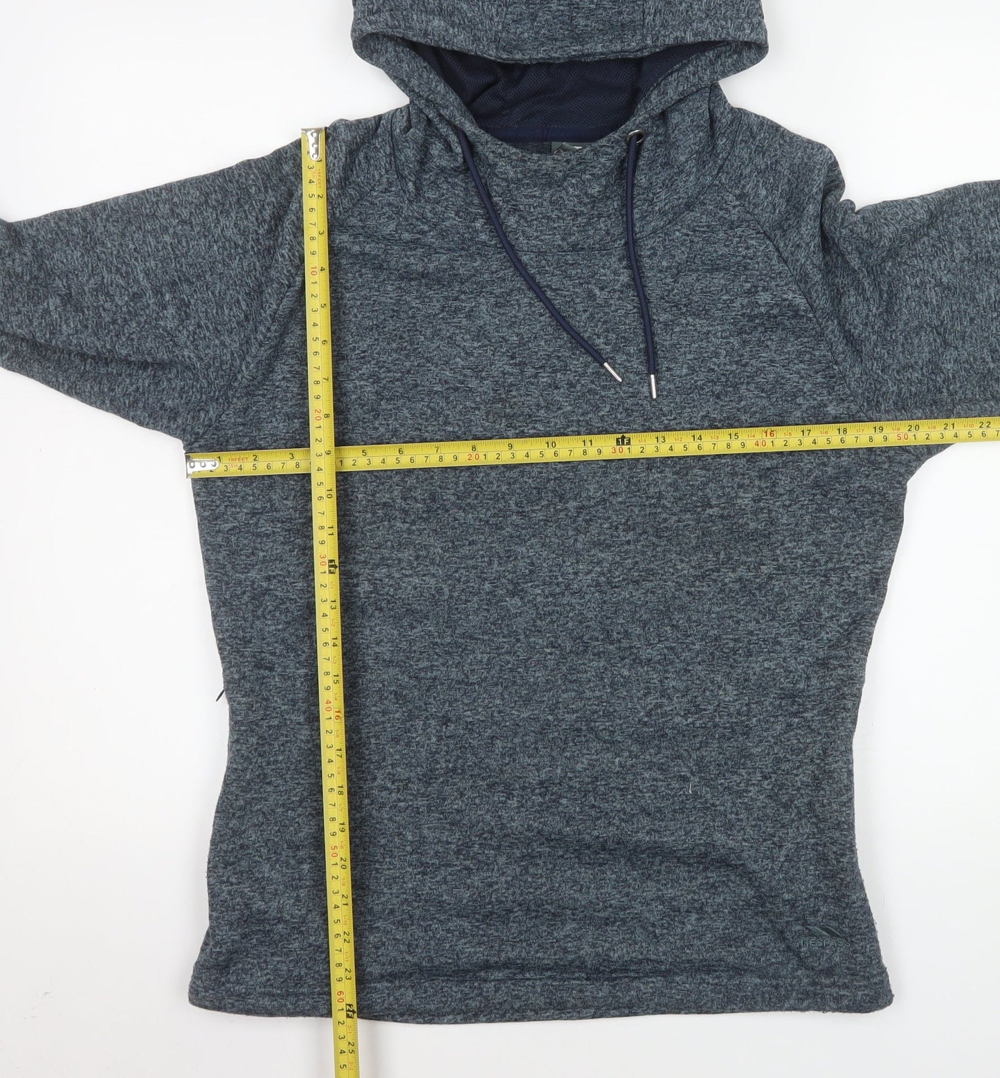 Womens UK Size 10 Trespass Blue Pullover Hoodie