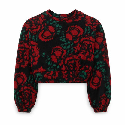 Womens UK Size M Bershka Multicoloured Pullover Sweatshirt